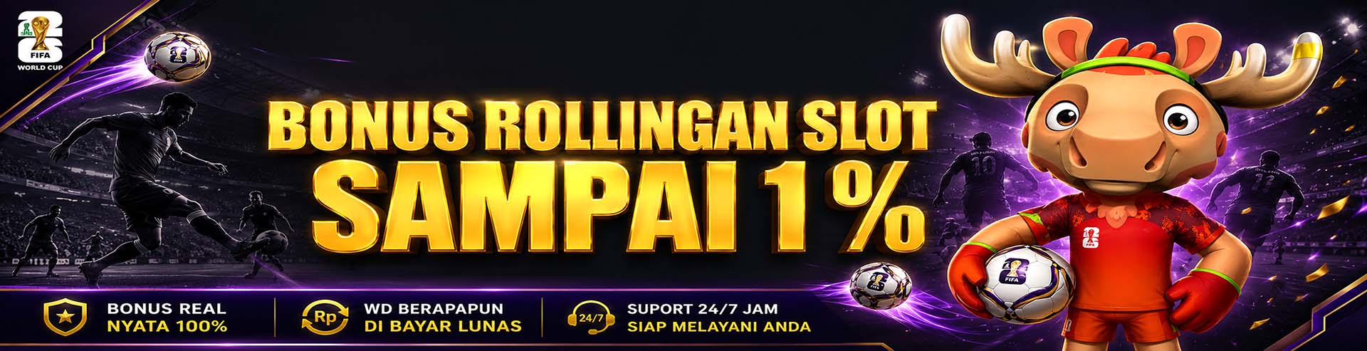 Bonus Slot 1%